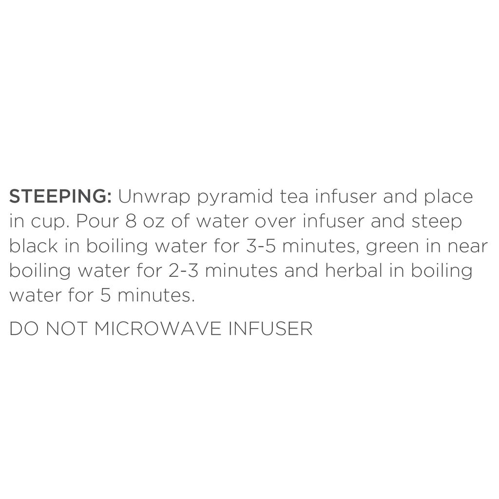 Tea Chest with 40 Handcrafted Pyramid Tea Infusers - Warming Joy Plaid