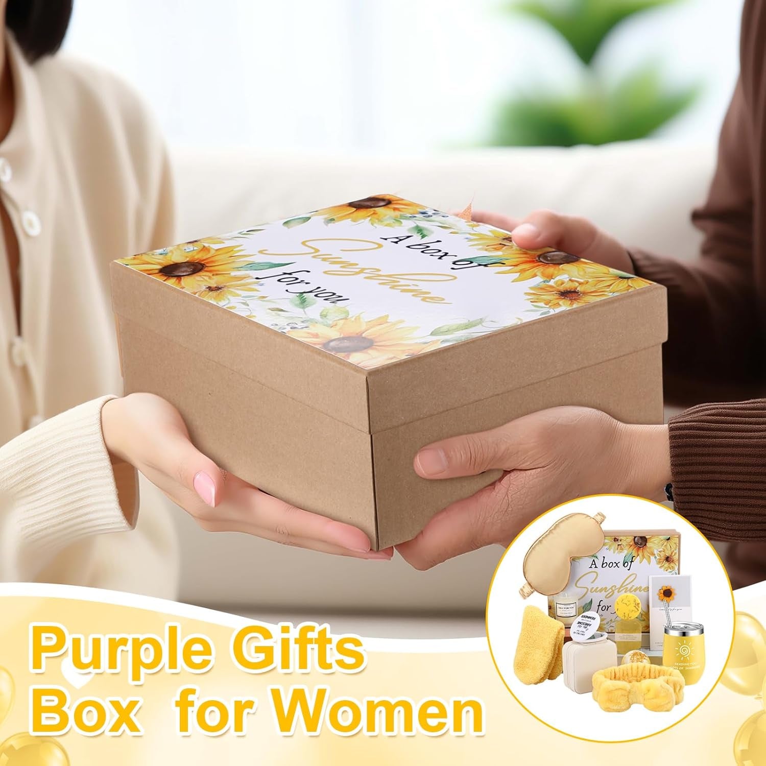 13 Pcs Birthday Gifts for Women Mothers Day Gifts Spa Basket Set for Women Mirrors Socks Steamers Jewelry Case Bath Robe Mom Nurse Girlfriend Wife