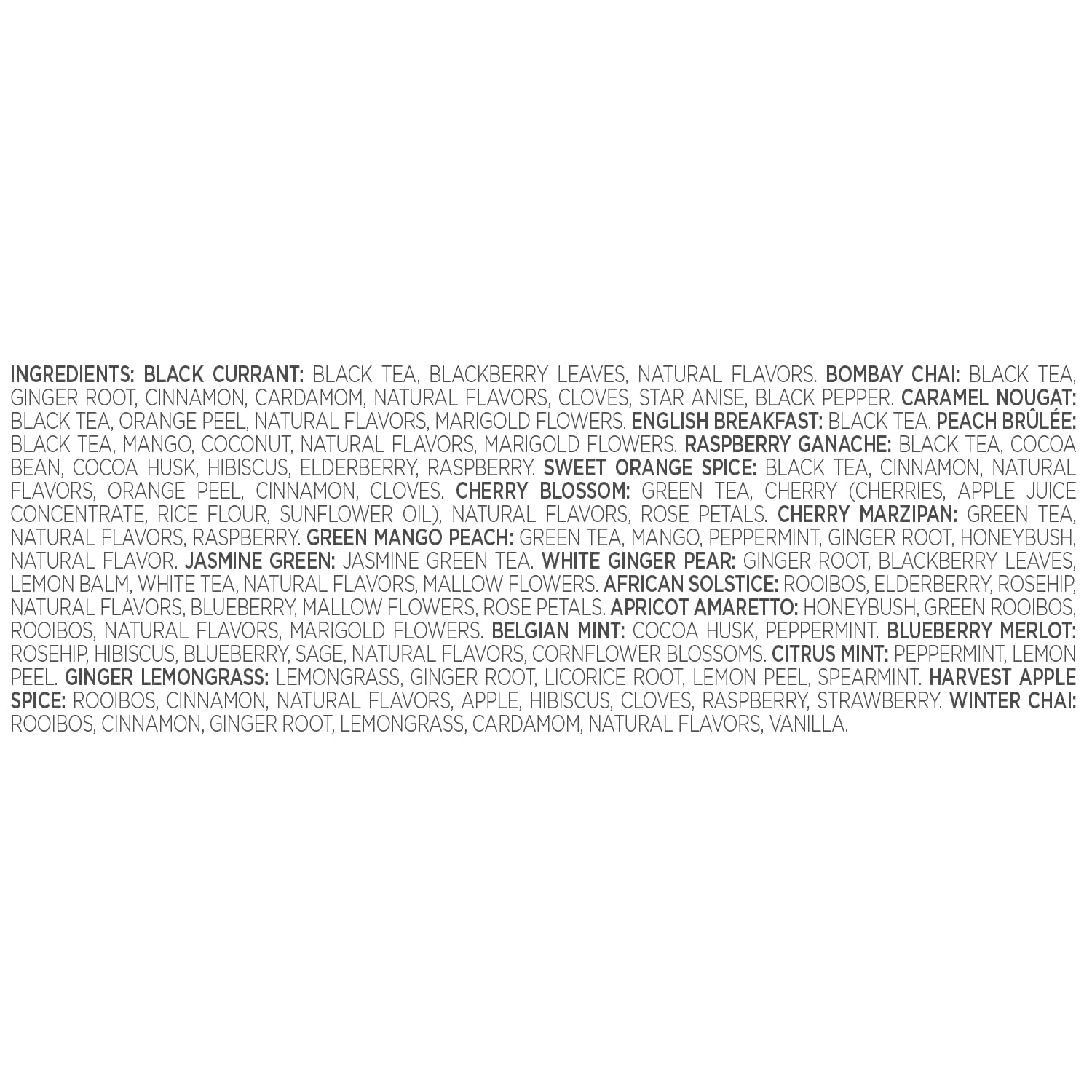 Tea Chest with 40 Handcrafted Pyramid Tea Infusers - Warming Joy Plaid